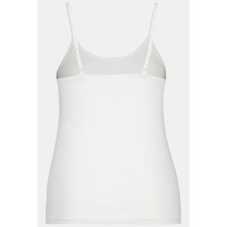 Ulla Popken Spaghettiträger Slim Fit Top Biobaumwolle  