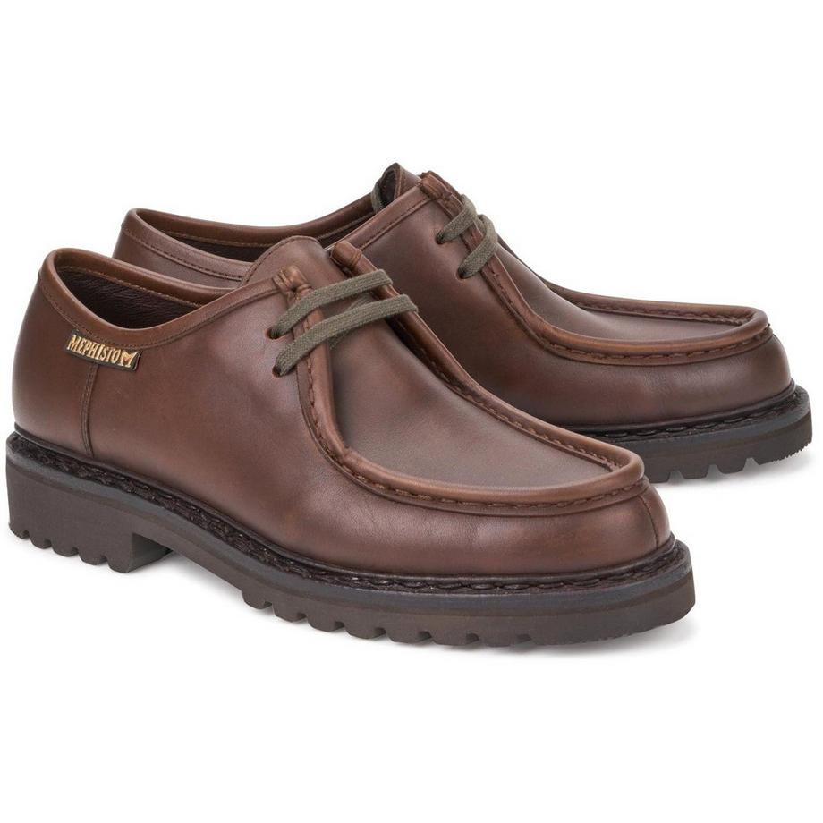 Mephisto Chaussure à Lacets en Cuir  