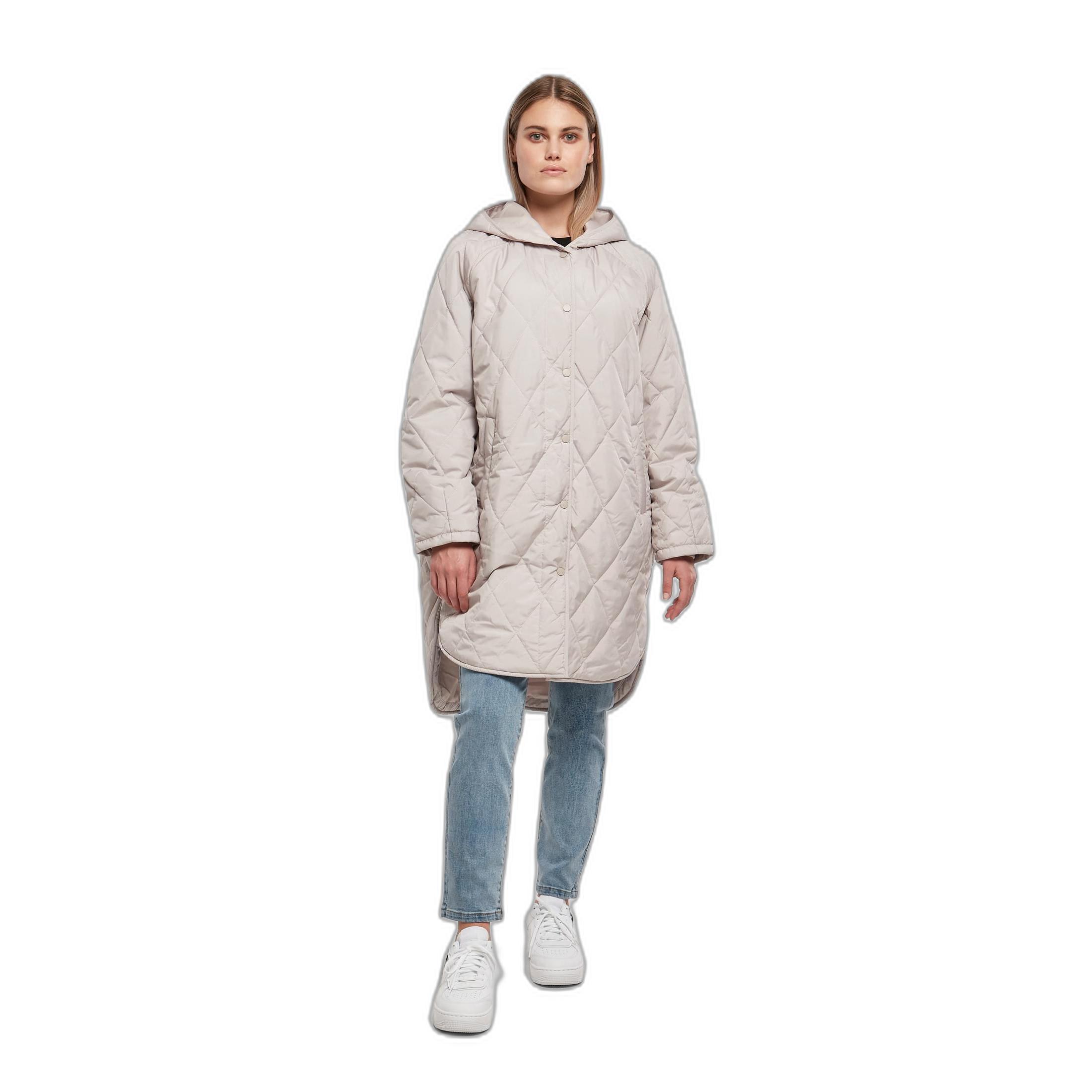 URBAN CLASSICS Oversized Diamond Quilted Kapuzenparka  