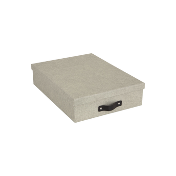 OSKAR Aufbewahrungsbox A4   Linnen Canvas