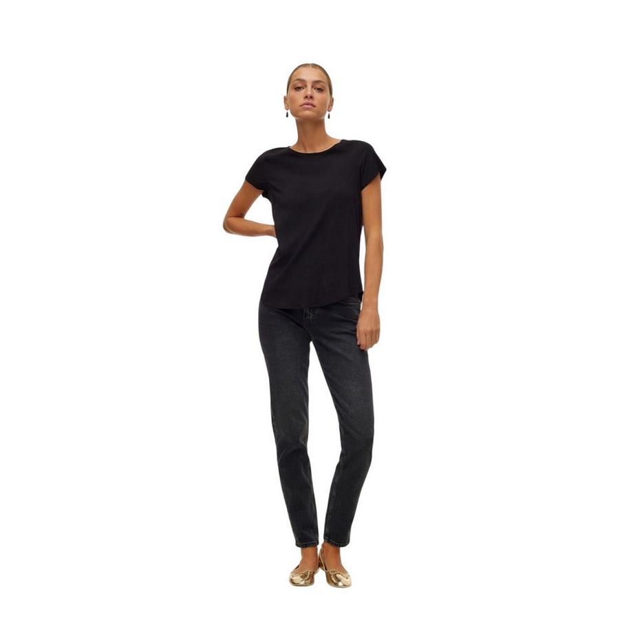 VERO MODA Bella T-Shirt Runder Ausschnitt Regulär  