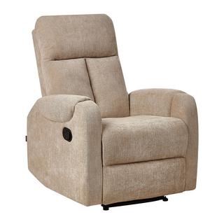 Beliani Fauteuil inclinable en Polyester Traditionnel SOMERO  