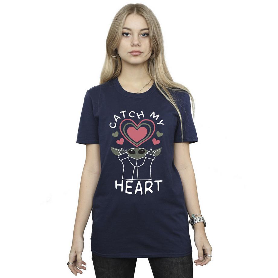 Star Wars: The Mandalorian  Catch My Heart T-Shirt 