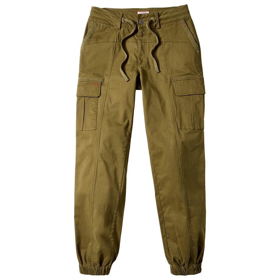 Joe Browns Pantalon Cargo Kaki Réglable  