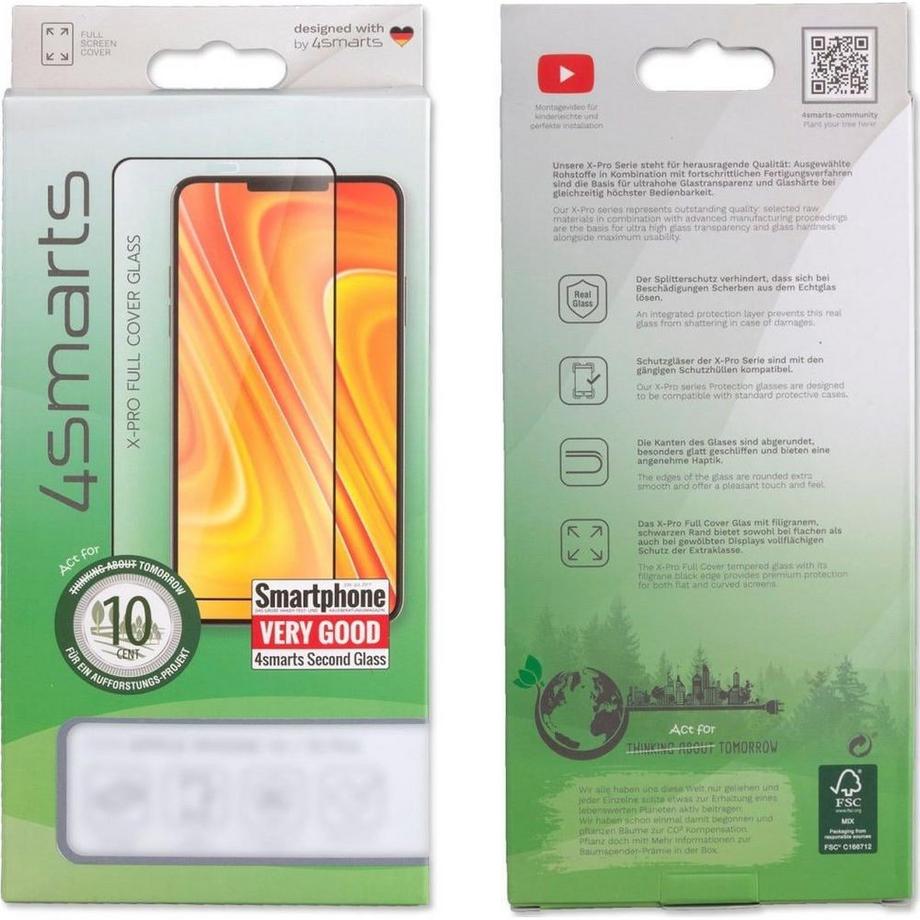 4smarts  Displayschutz Second Glass X-Pro Full Ultrasonix Galaxy S22+ 