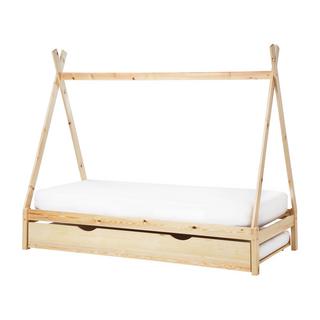 Beliani Letto estraibile per bambini en Legno di pino Moderno TALMONTIERS  