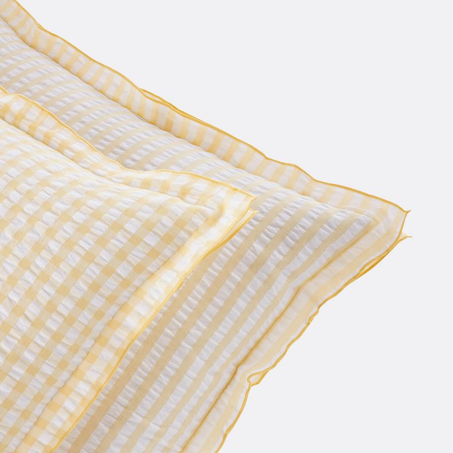 La Redoute Intérieurs Cottage Taie d'oreiller Seersucker  