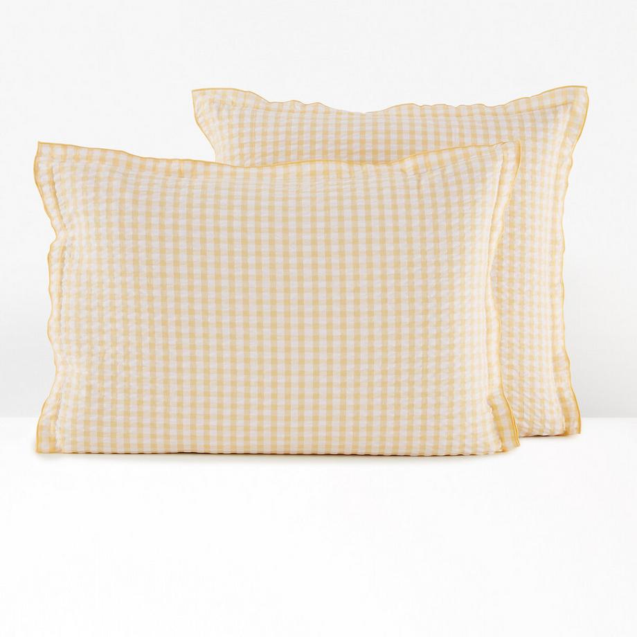 La Redoute Intérieurs Cottage Taie d'oreiller Seersucker  