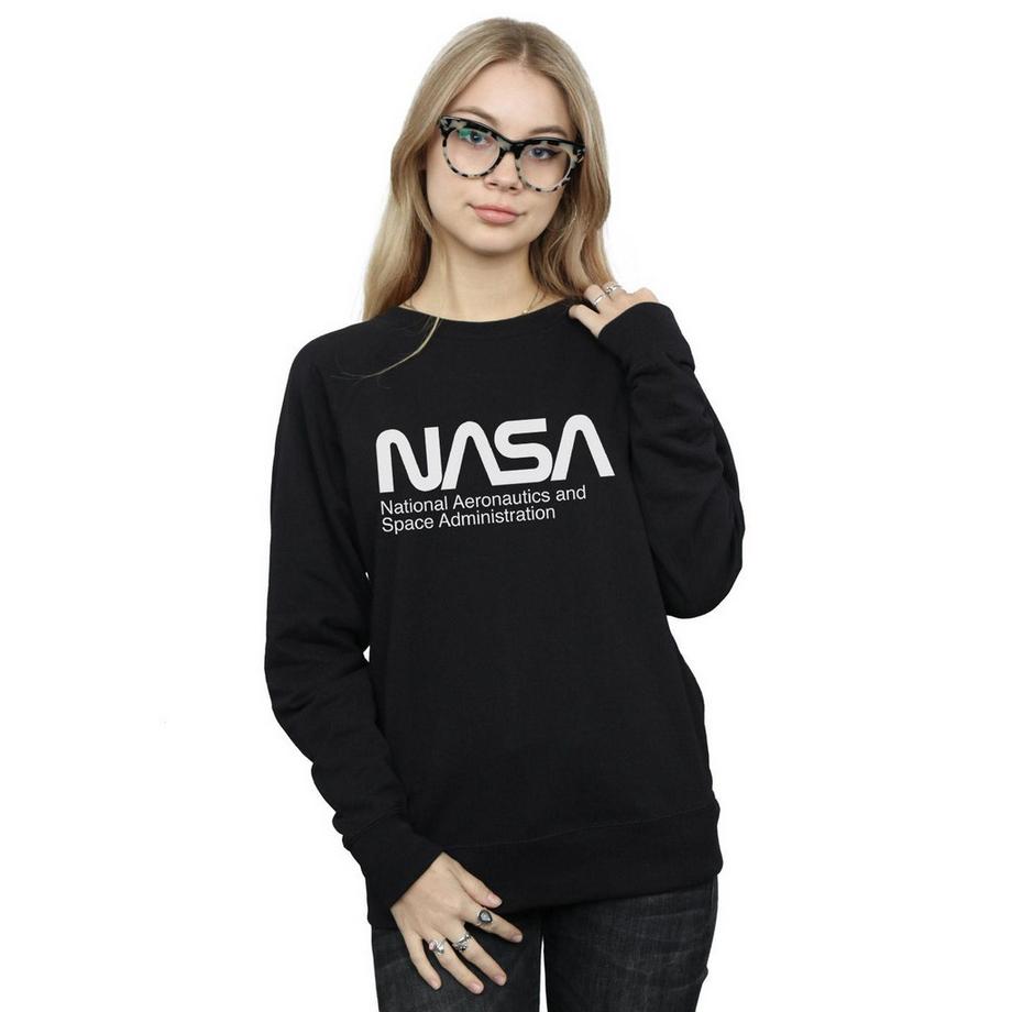 Nasa Aeronautics And Space Sweatshirt Imprimé  