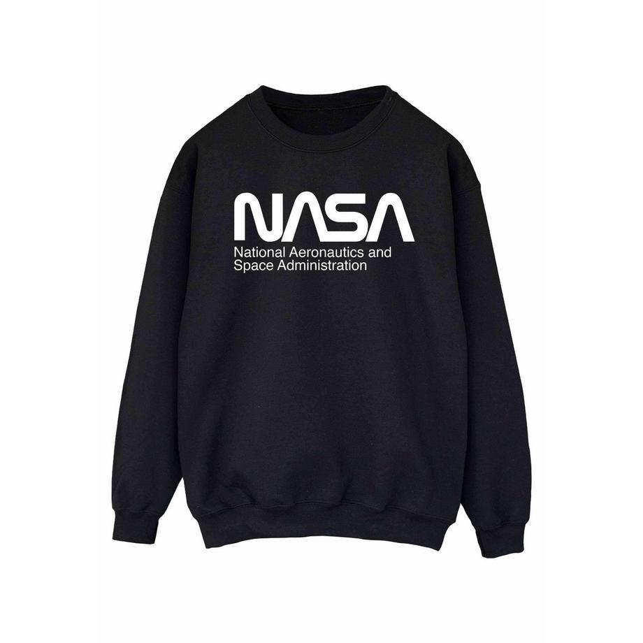 Nasa Aeronautics And Space Sweatshirt Imprimé  