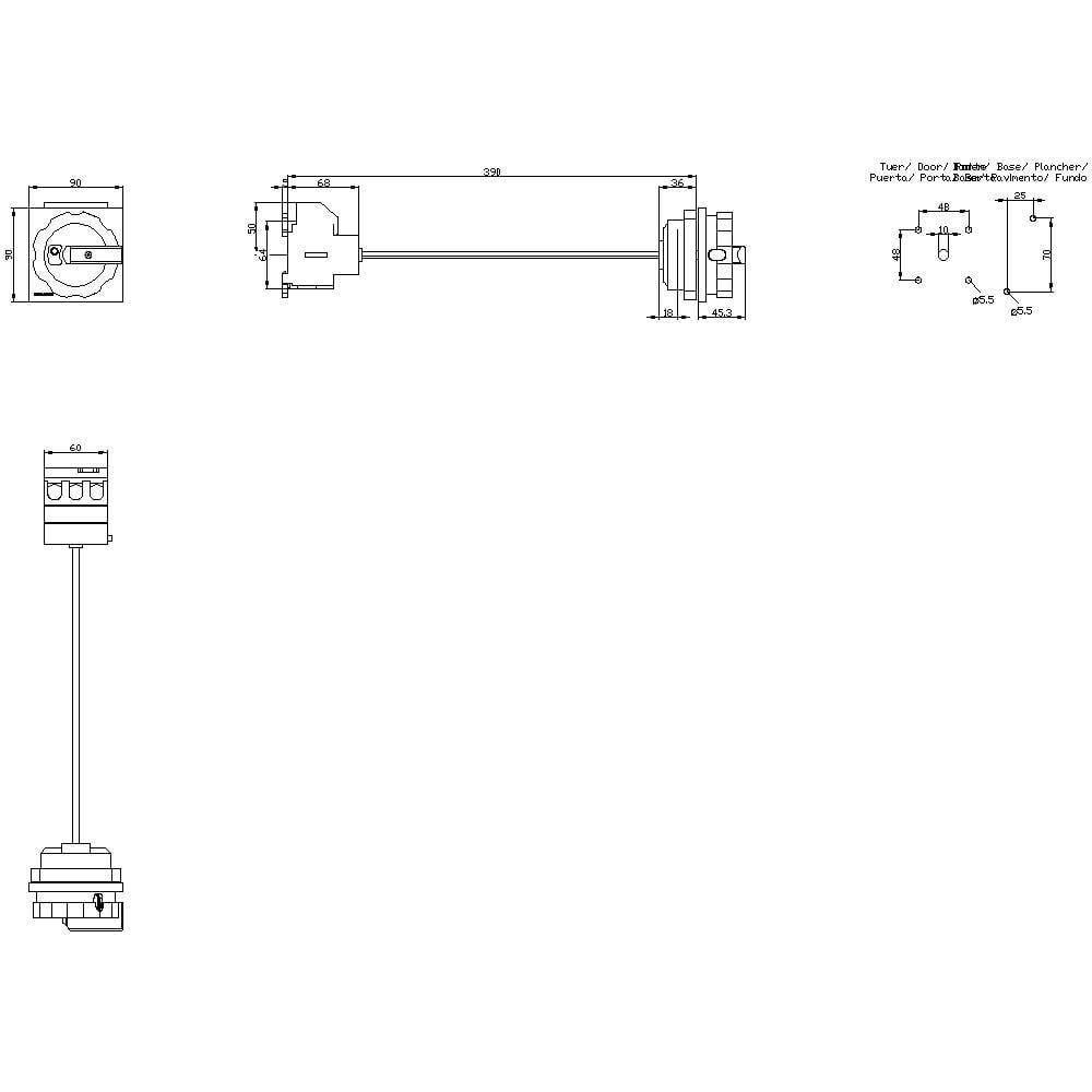 Siemens  Interrupteur sectionneur 