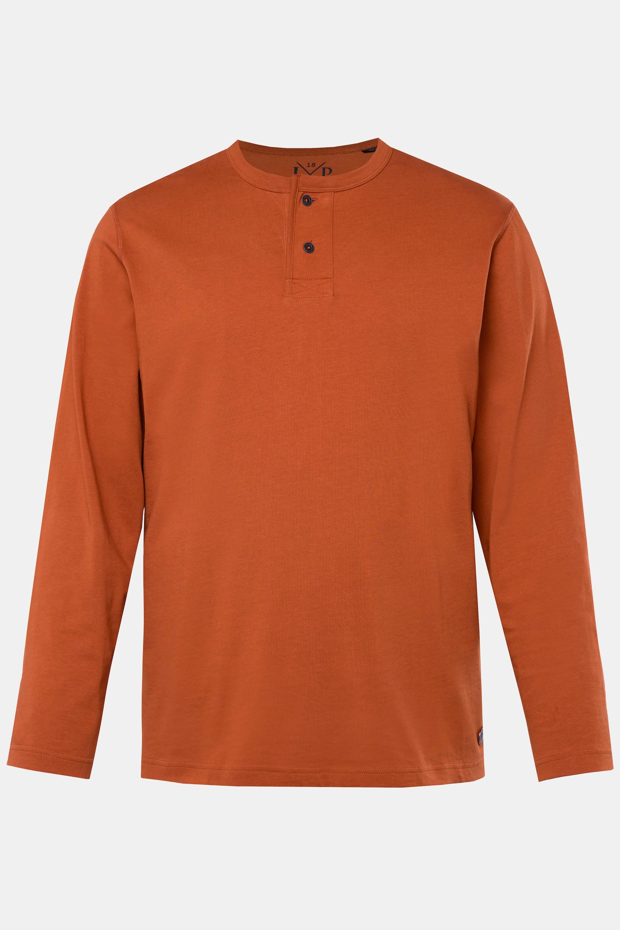 JP1880 Henley Manches Longues Esprit Vintage  