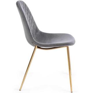 mutoni Chaise Terry Velours Gris  