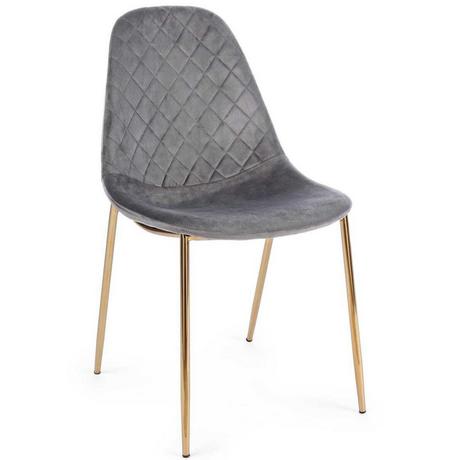 mutoni Chaise Terry Velvet Gris  