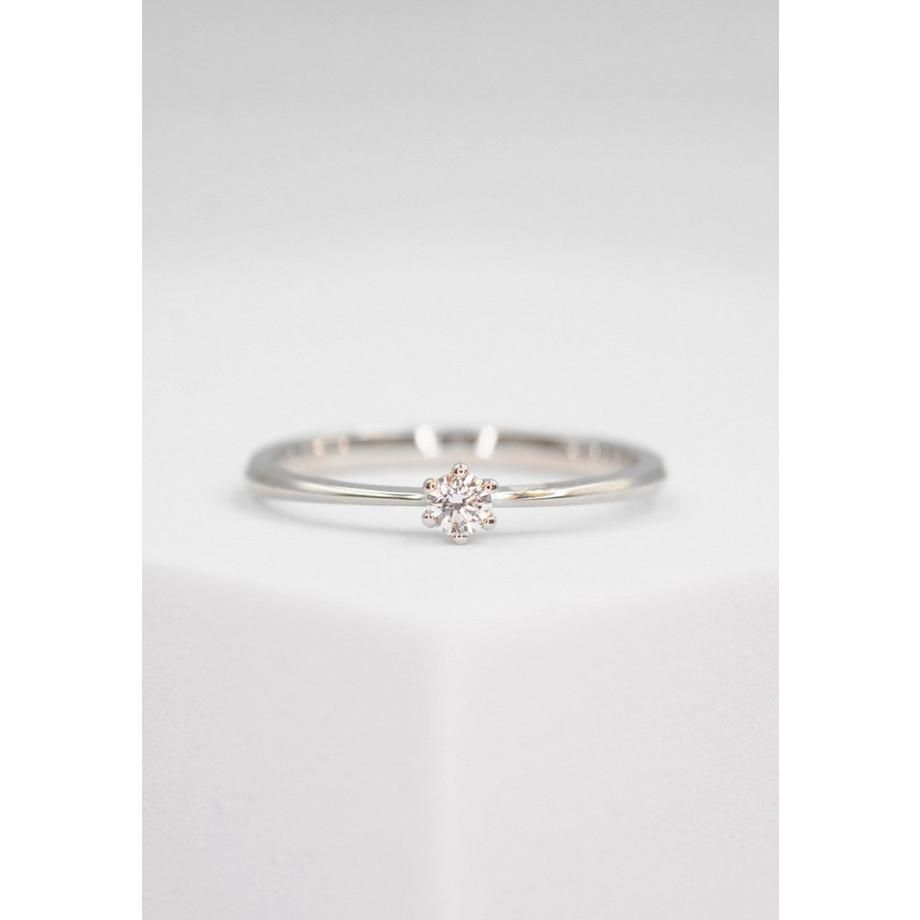 MUAU Schmuck  Bague en or blanc 750 