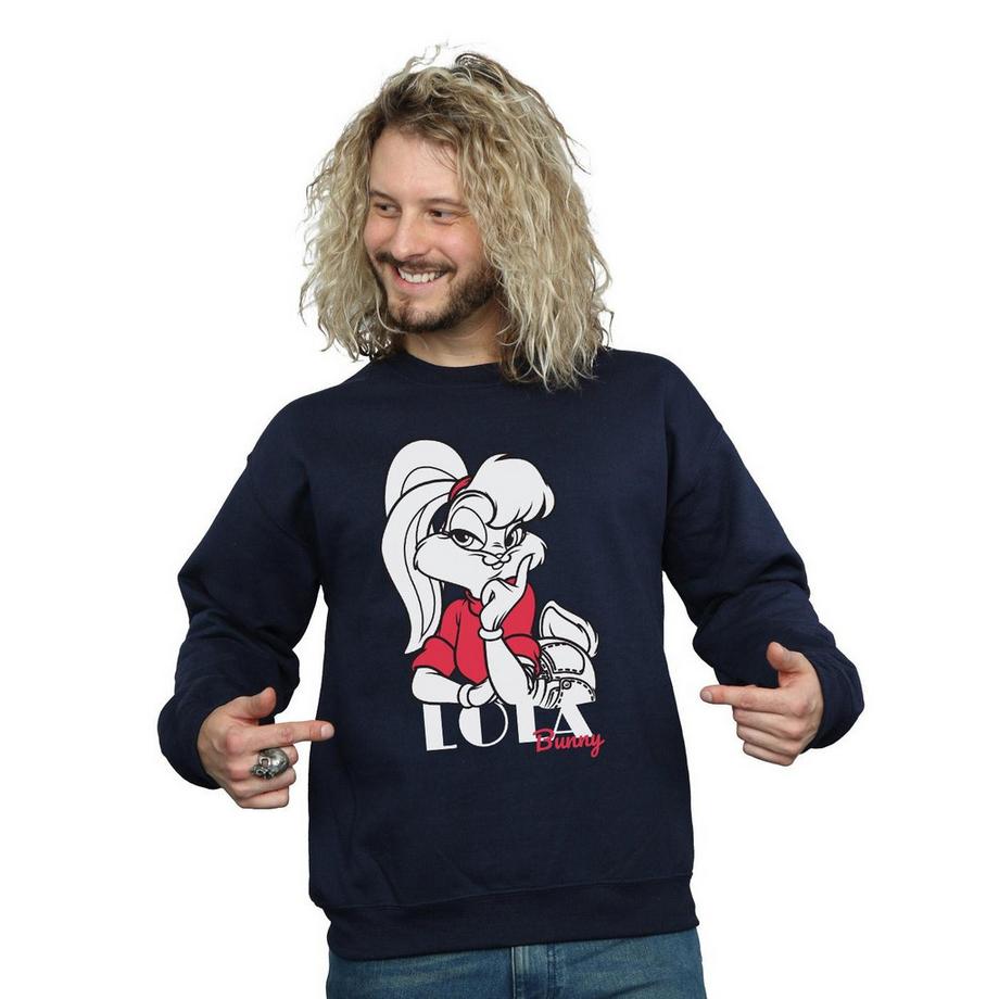LOONEY TUNES Lola Bunny Felpa Girocollo  