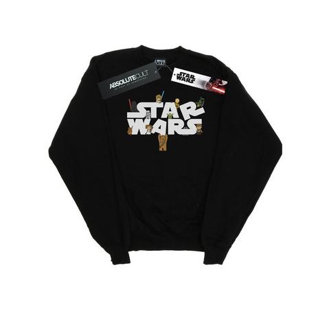 STAR WARS Star Wars Kiddie Bedrucktes Sweatshirt  