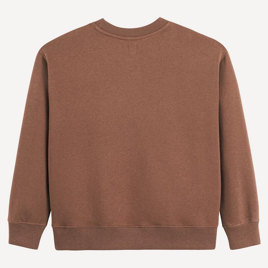 La Redoute Collections  Sweatshirt mit Rundhalsausschnitt 