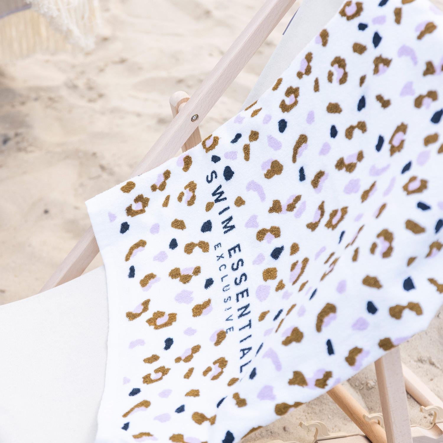Swim Essentials  linge de bain Kaki Leopard 