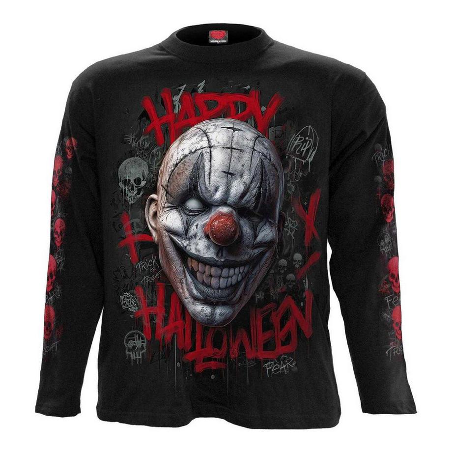 Happy Horroween T-Shirt, Halloween, Langärmlig