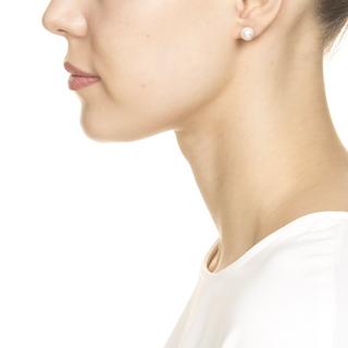 Heideman  Perlohrstecker 8mm silberfarben poliert 