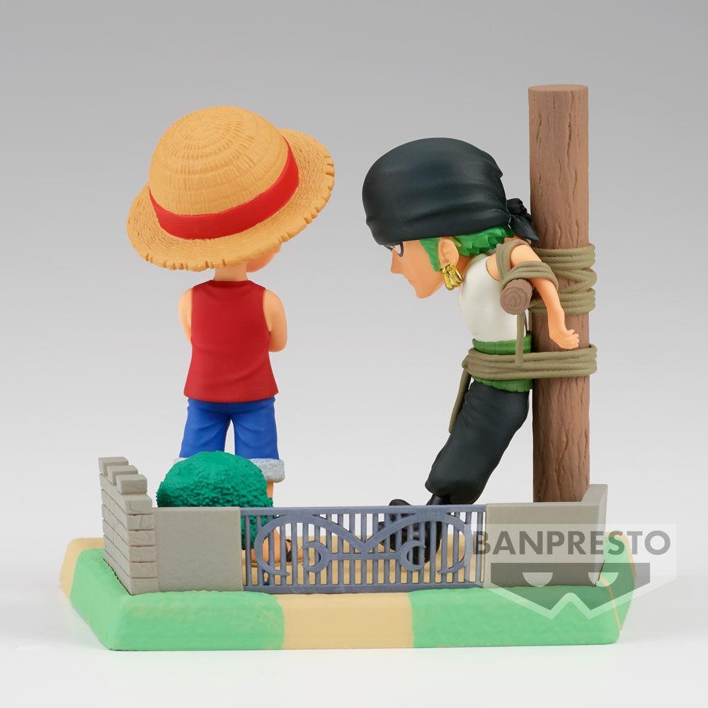 Banpresto  One Piece WCF Log Stories : Luffy & Zoro 7cm 