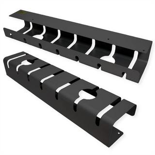 Roline  Goulotte de câble montage sous table (2 pièces) 