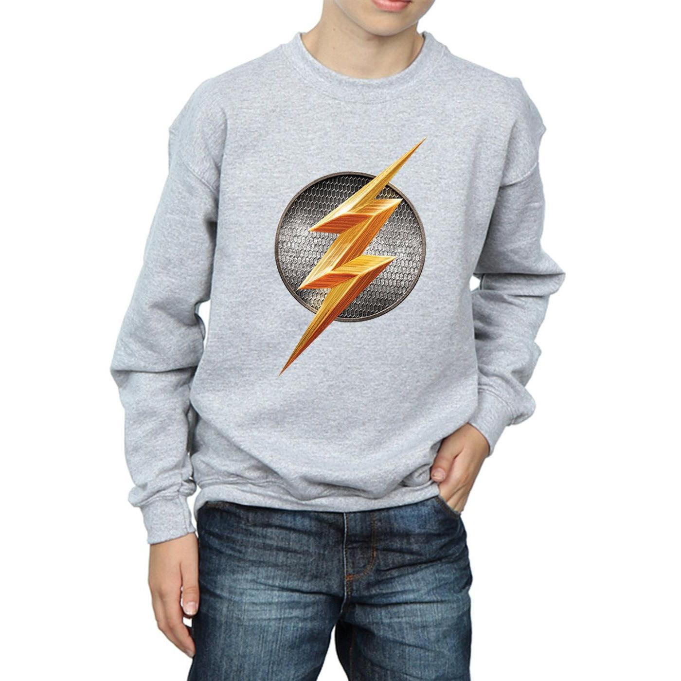 DC COMICS  Sweat JUSTICE LEAGUE MOVIE FLASH EMBLEM 