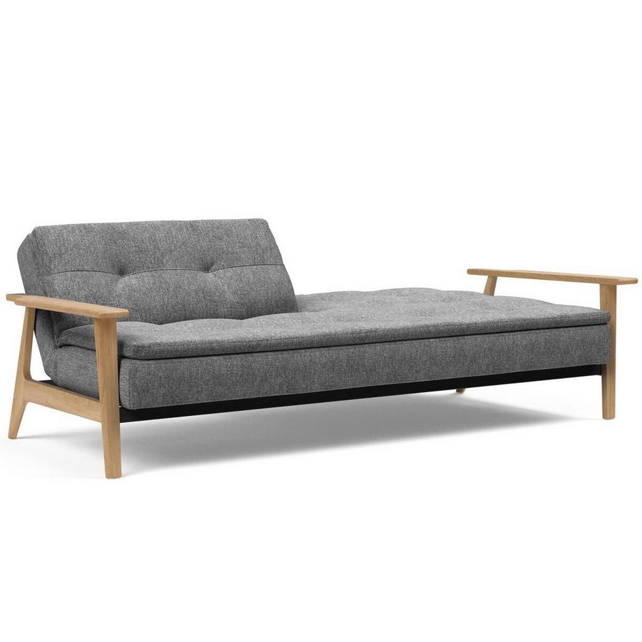 mutoni Canapé-lit Dublexo Frej Oak - Twist Charcoal  