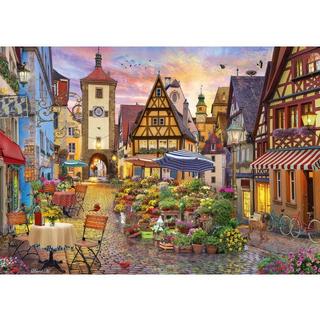 Schmidt  Puzzle Romantisches Bayern Rothenburg ob der Tauber (1000Teile) 