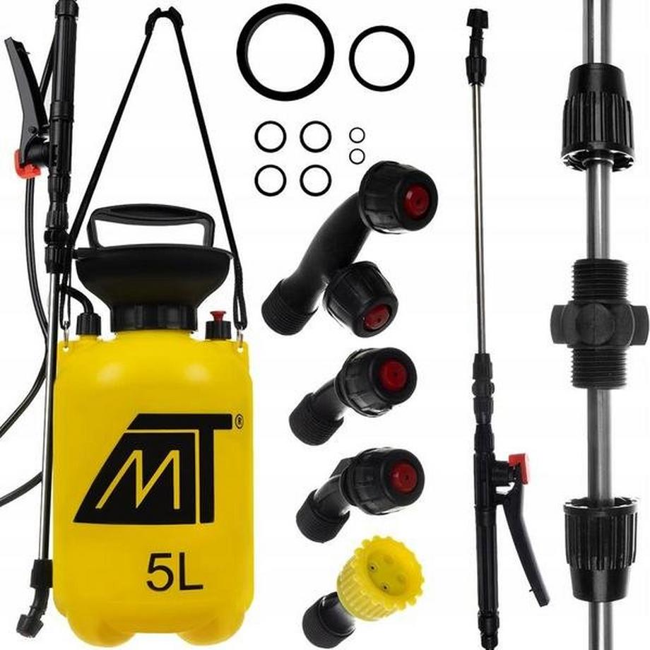 eStore  Atomizzatore da giardino con 4 ugelli - 5L 