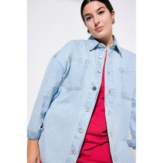 Studio Untold  Chemise en jean#, oversized, col de chemise, manches longues 