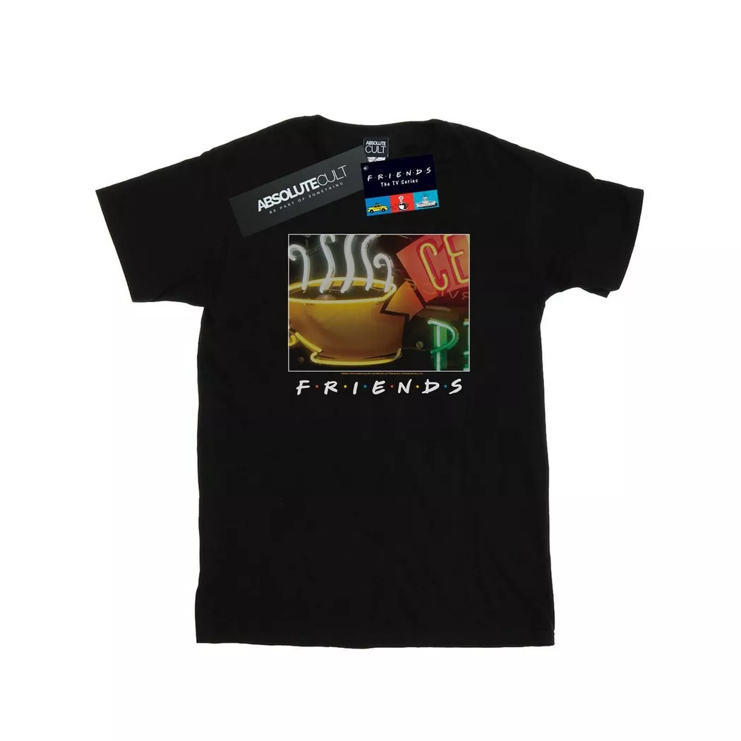 Friends - Central Perk TShirt, für Damen, Schwarz, Größe S