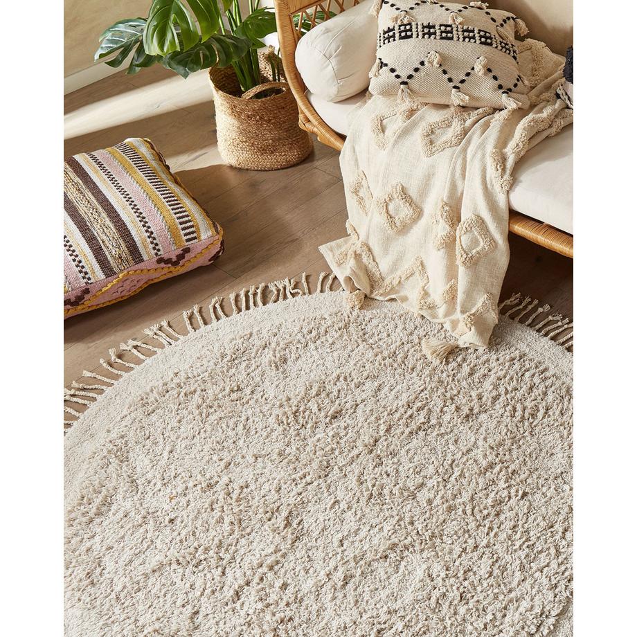 Beliani Tapis en Coton Traditionnel BITLIS  