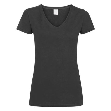 Universal Textiles Value Fitted V-Ausschnitt Kurzarm T-Shirt  