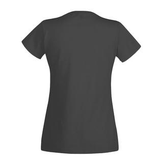 Universal Textiles Value Fitted V-Ausschnitt Kurzarm T-Shirt  