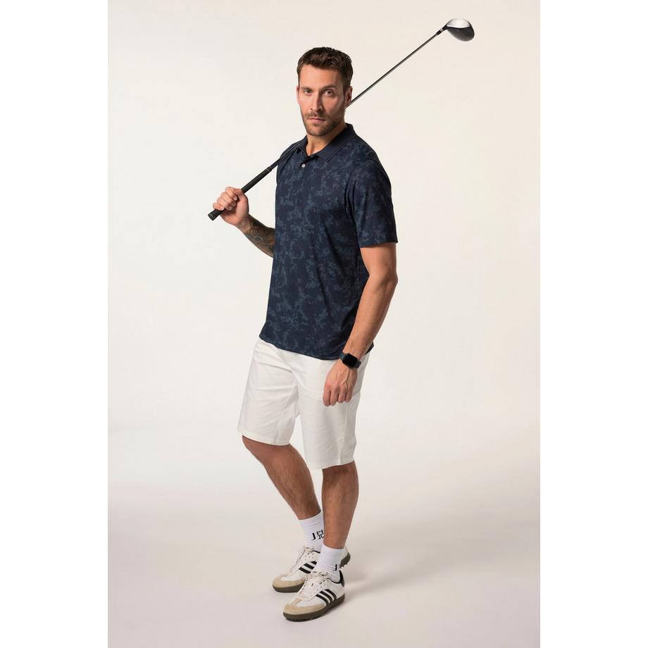 JP1880 Golf Poloshirt Halbarm Alloverprint QuickDry  