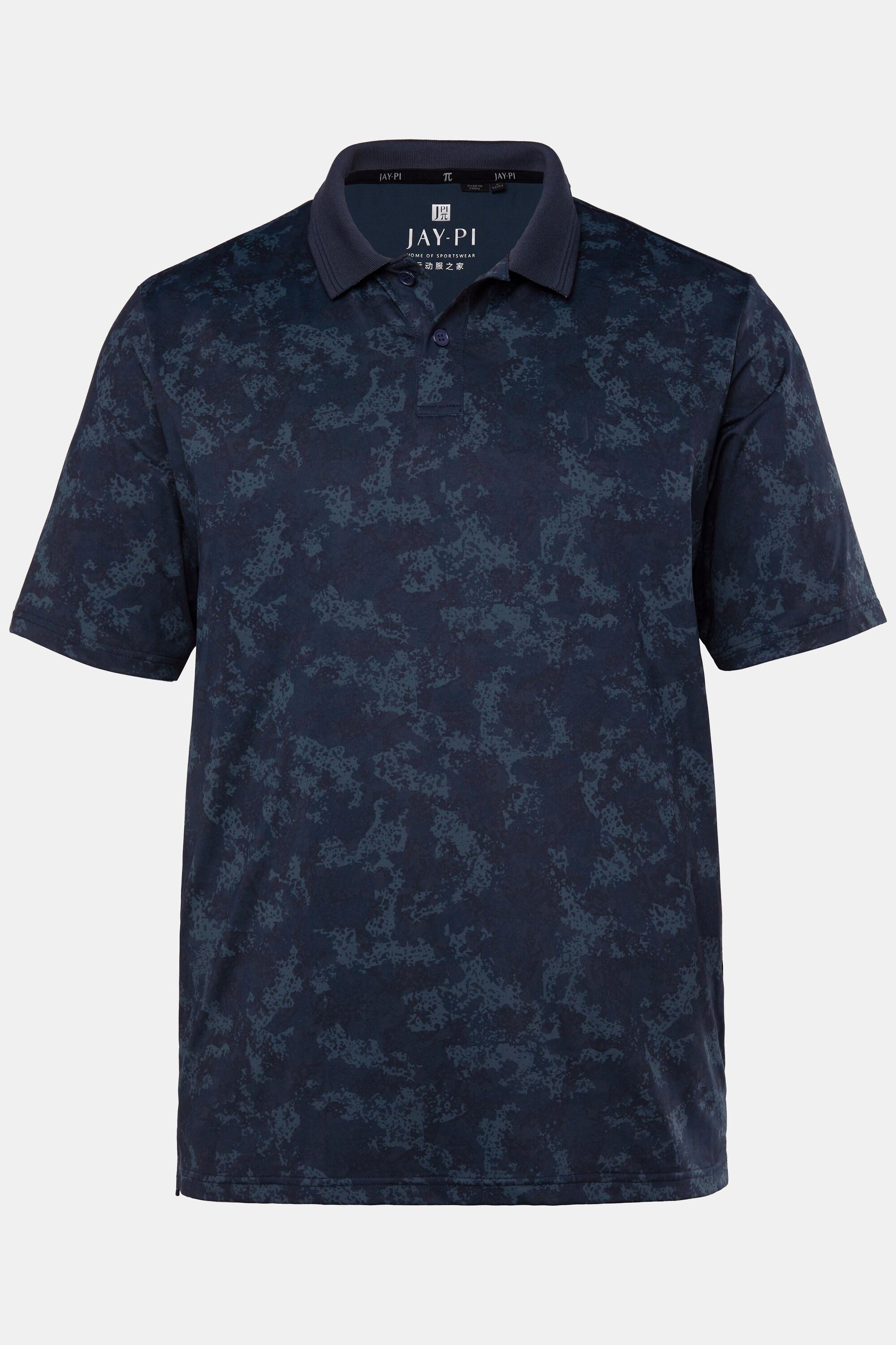 JP1880 Polo Golf Manches Courtes Imprimé All-Over QuickDry  