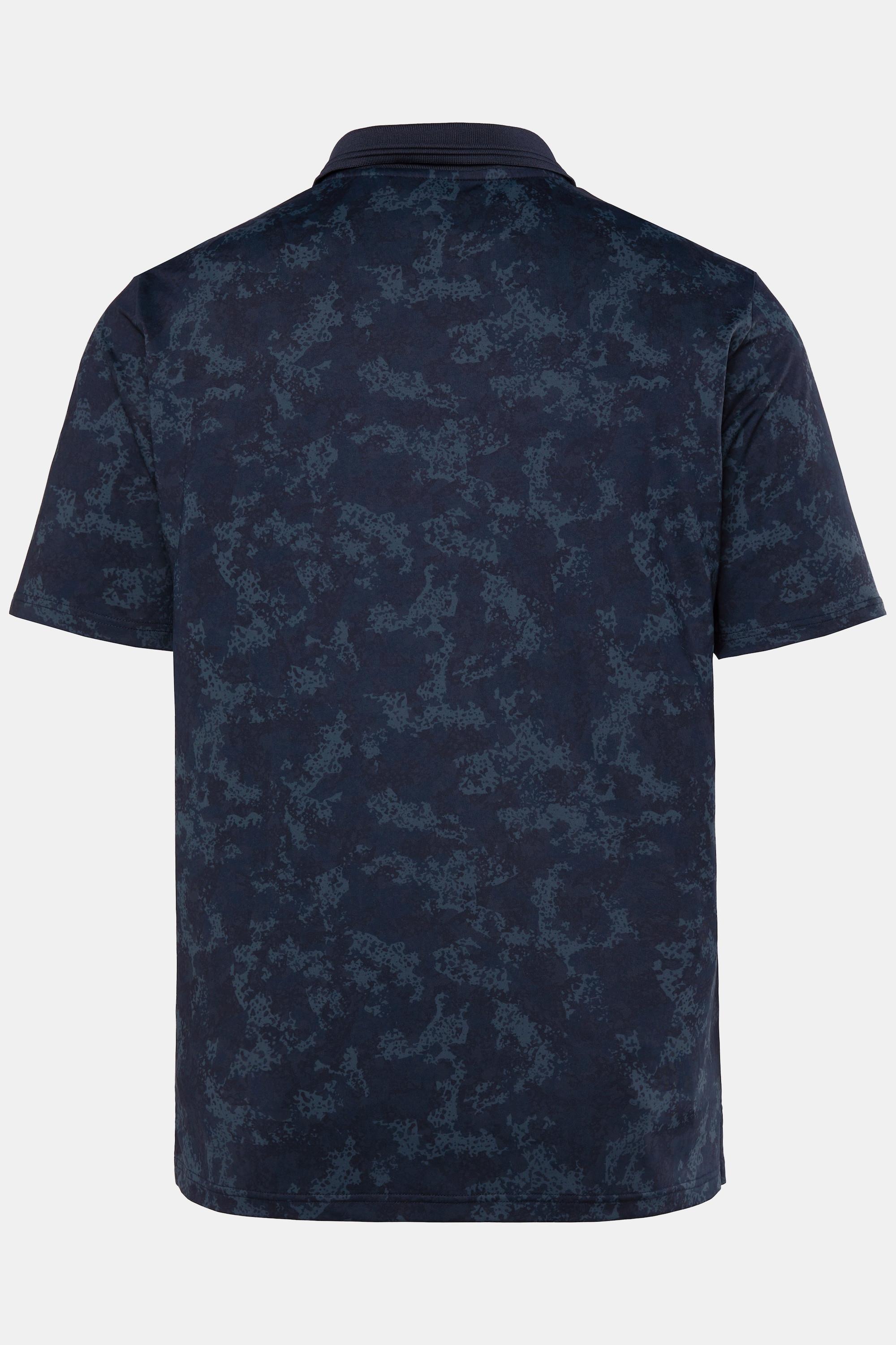 JP1880 Polo Golf Manches Courtes Imprimé All-Over QuickDry  