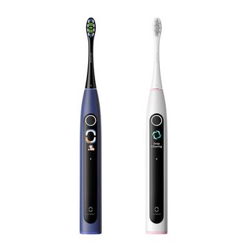 Set spazzolino elettrico OCLEAN X Lite Duo blu scuro+grigio