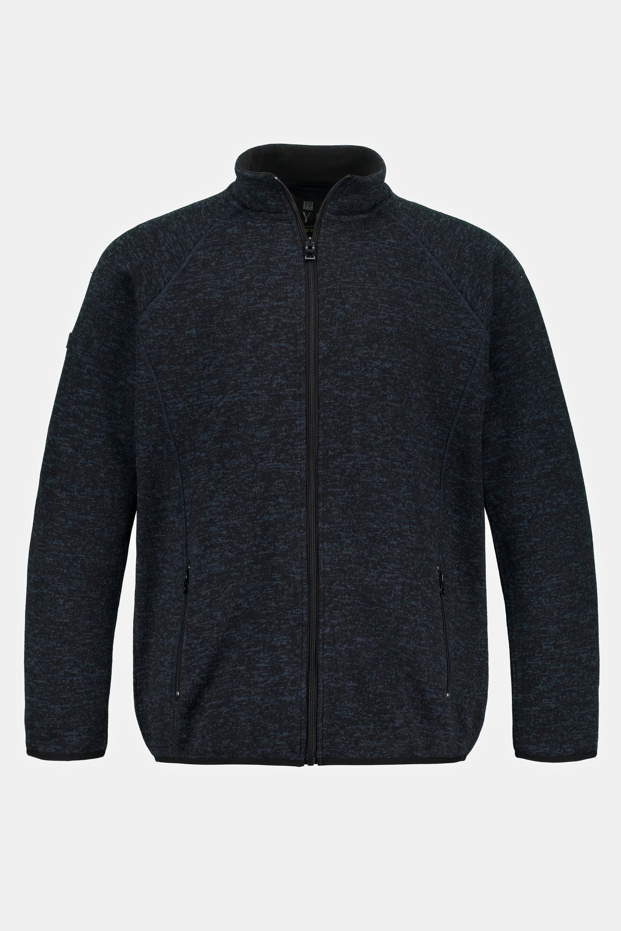 JP1880  Strickfleece-Jacke 