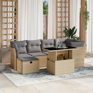 VidaXL Garten sofagarnitur poly-rattan  