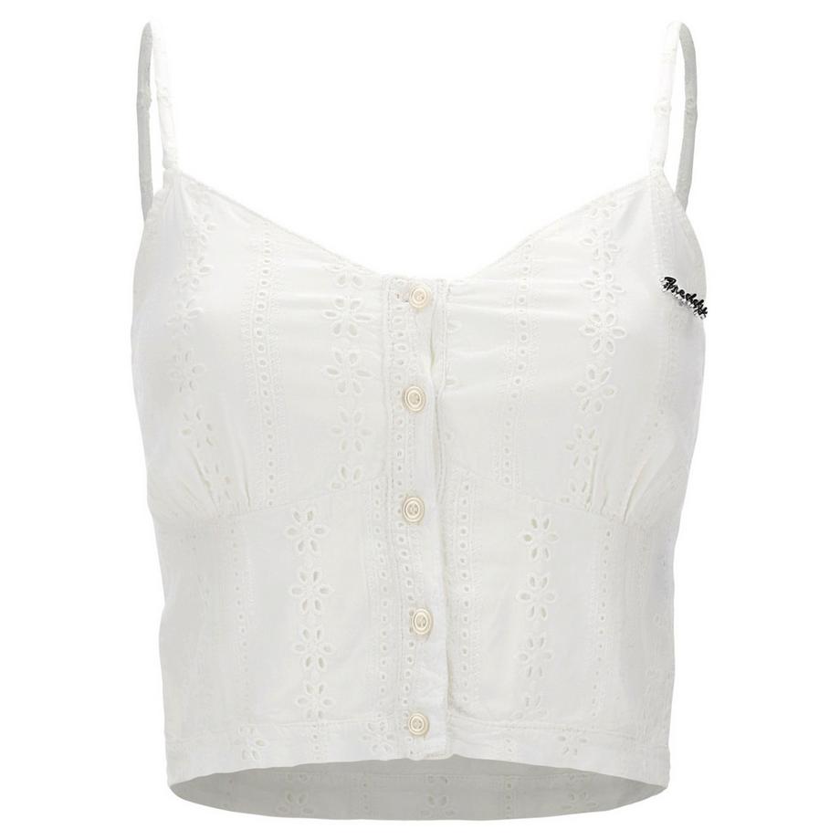 FREDDY Top Cami Brodé Boutonné  