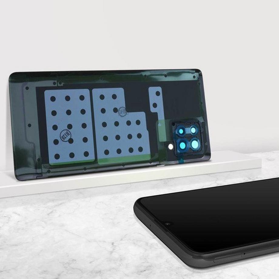 SAMSUNG  Original Akkudeckel Samsung A42 5G Black 