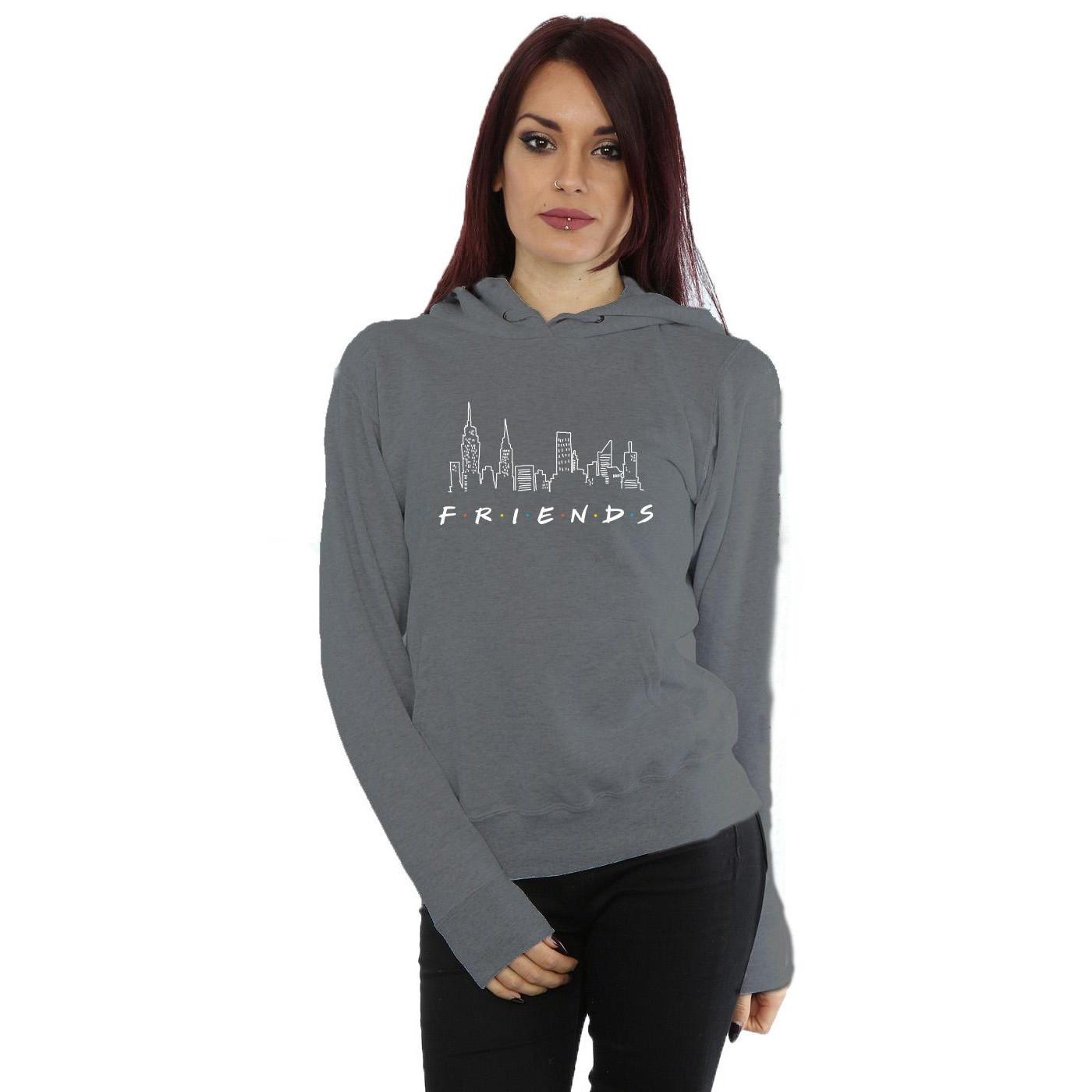 Friends Sweat à Capuche Imprimé Lourd  