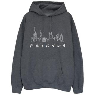 Friends Sweat à Capuche Imprimé Lourd  