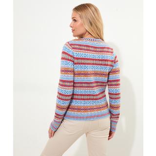 Joe Browns  Gilet Tricot Fair Isle Court 