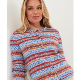 Joe Browns  Gilet Tricot Fair Isle Court 