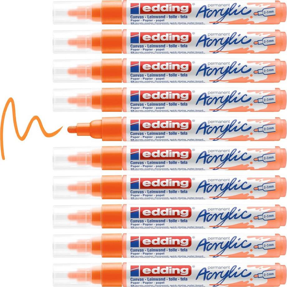 Edding EDDING Acrylmarker 5100 2-3mm 5100-066 neonorange  
