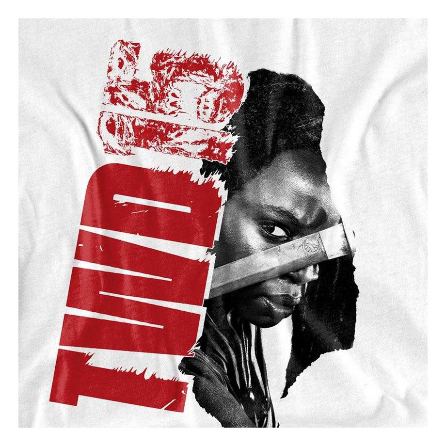 The Walking Dead Michonne Bedrucktes T-Shirt  